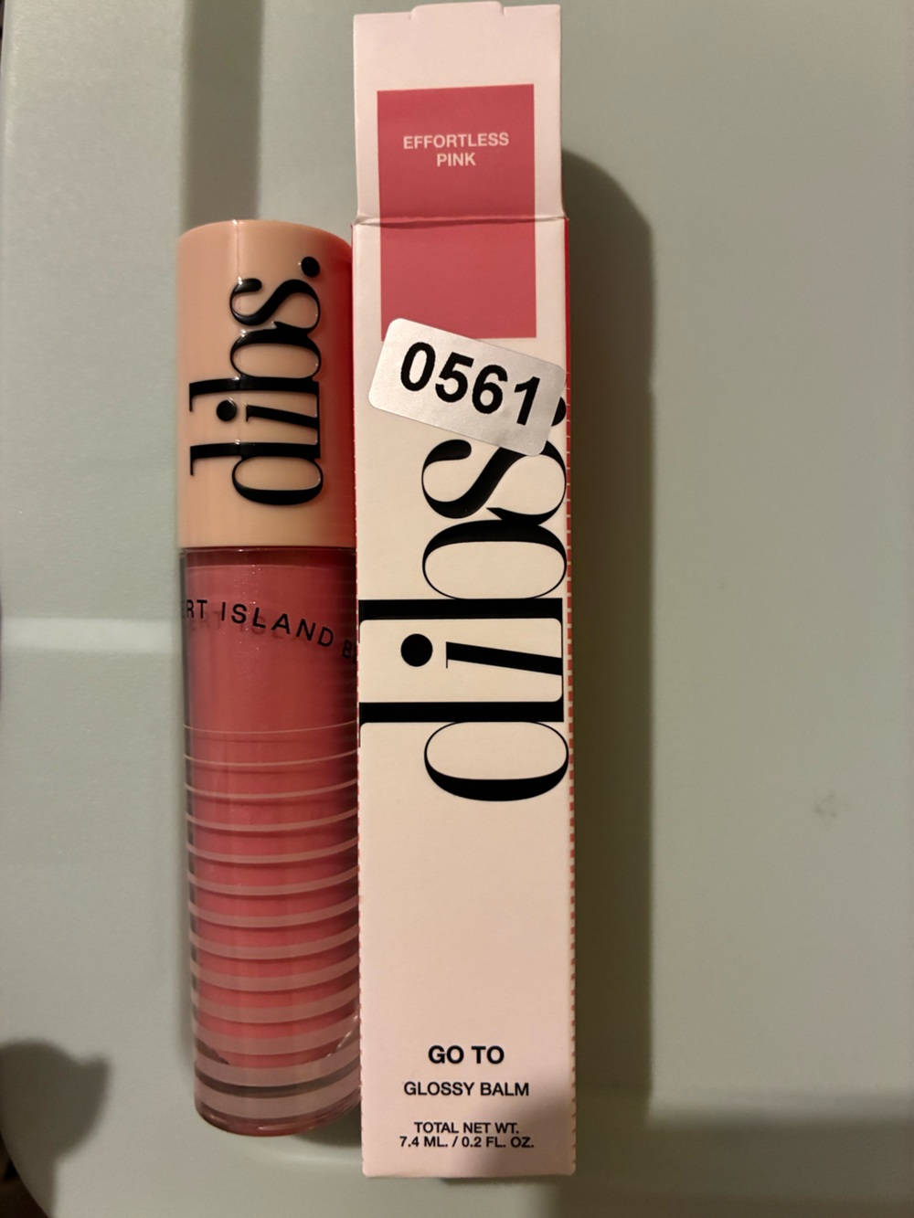 Dibs Go To Glossy Balm — Effortless Pink